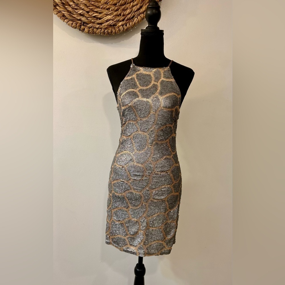 Endless Rose Sequin Mini Dress Size Small